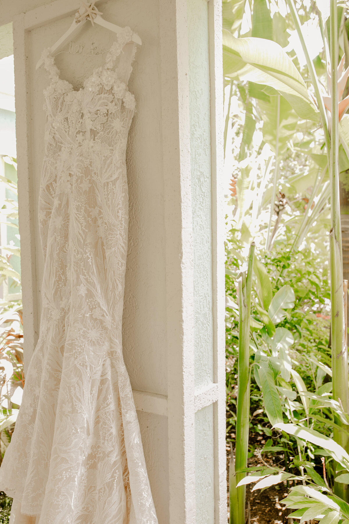 Bride and groom in Jamaica at Sandals Resorts at sunset – destination wedding photography by Tori Nichole Photography.