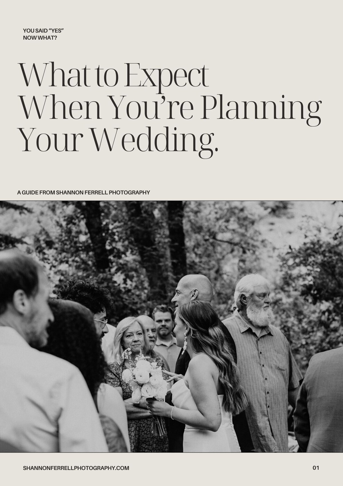 What to expect when you're planning your wedding on your own.
