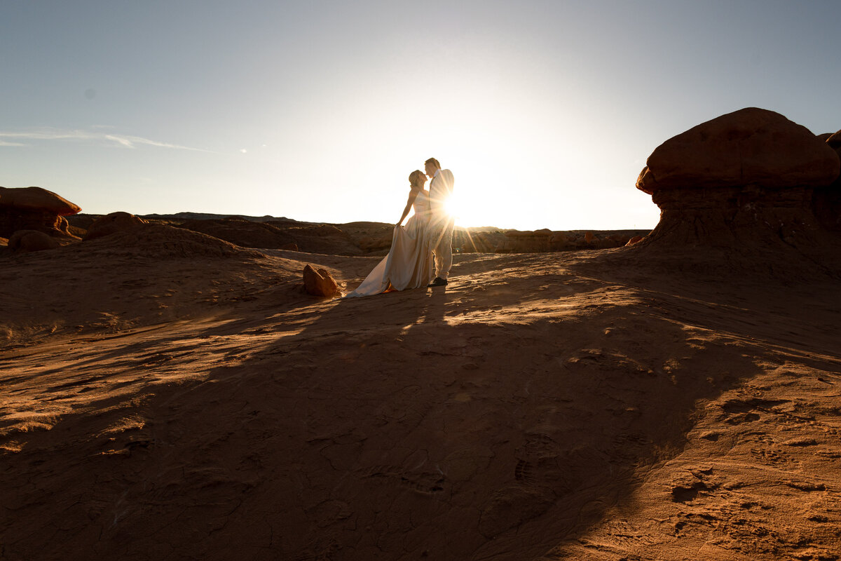 Goblin Valley Eleopment with Savvy Shoots Photography