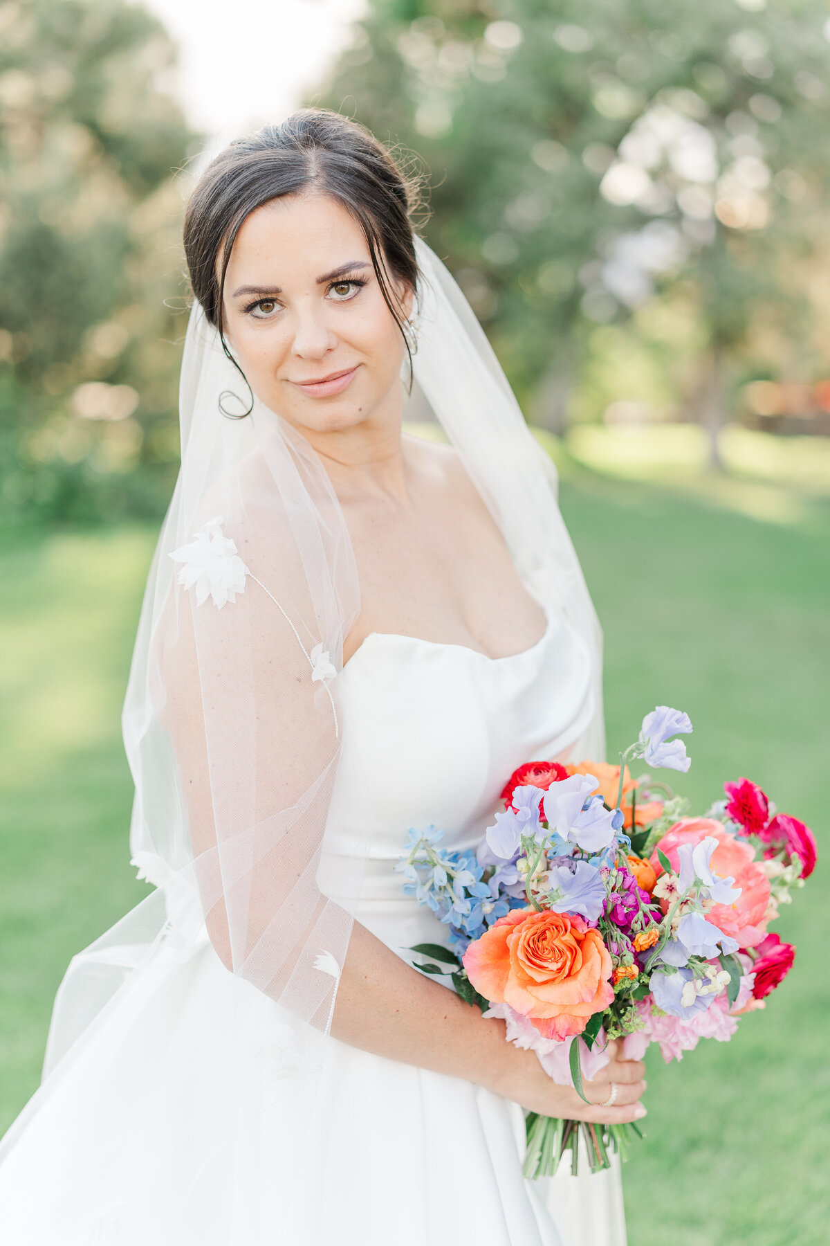 Highlands Ranch Mansion Historic Summer Garden Wedding Dusty Blue Elena Spraguer Photography 0258