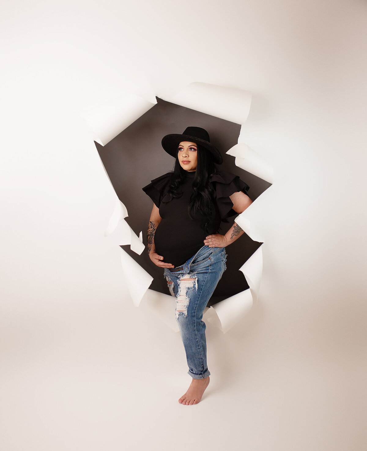 Alegra Garcia - Studio Maternity - Plainview - March 2022-253-Edit