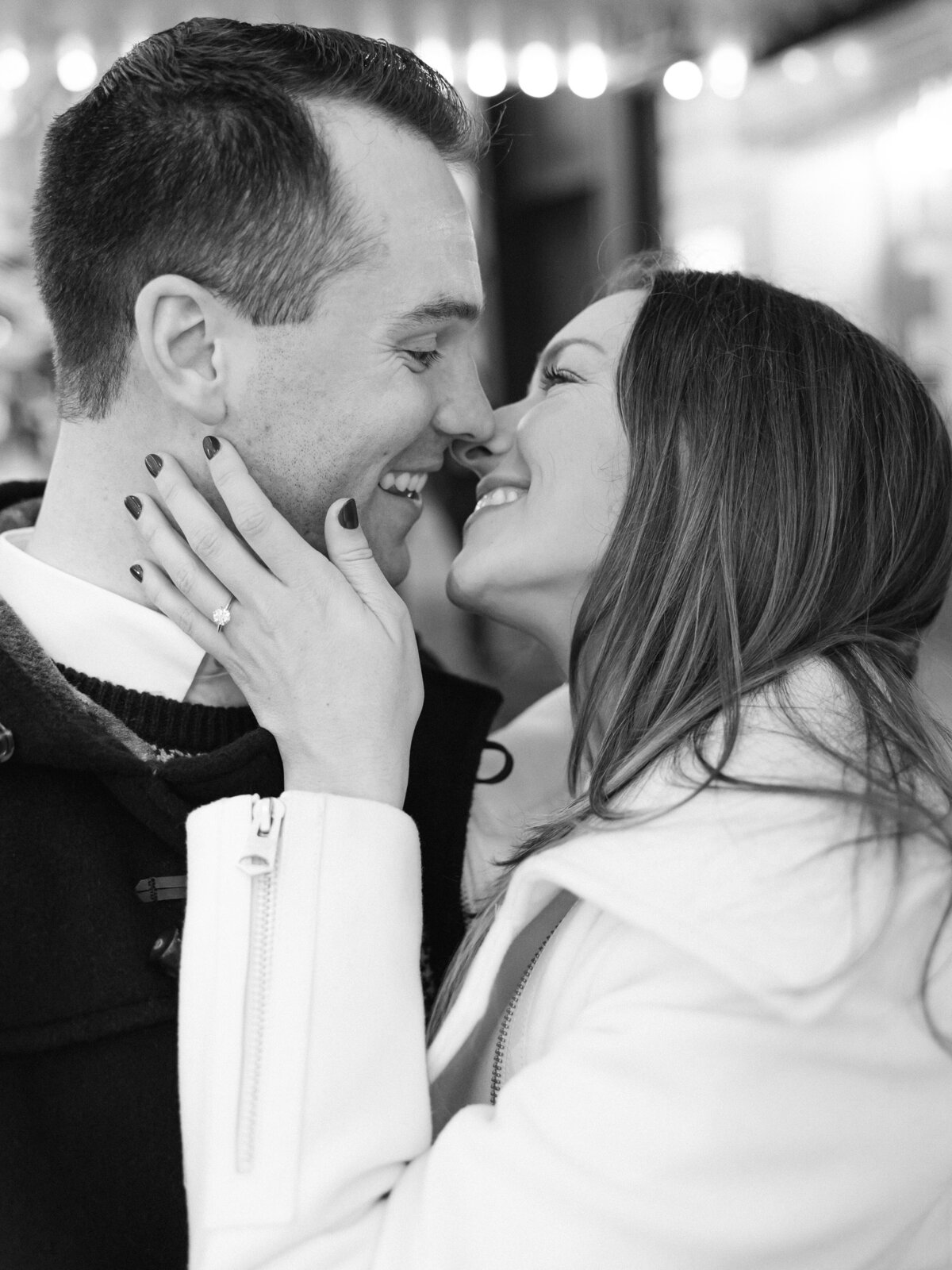 nate & marisa's art institute chicago holiday proposal-95