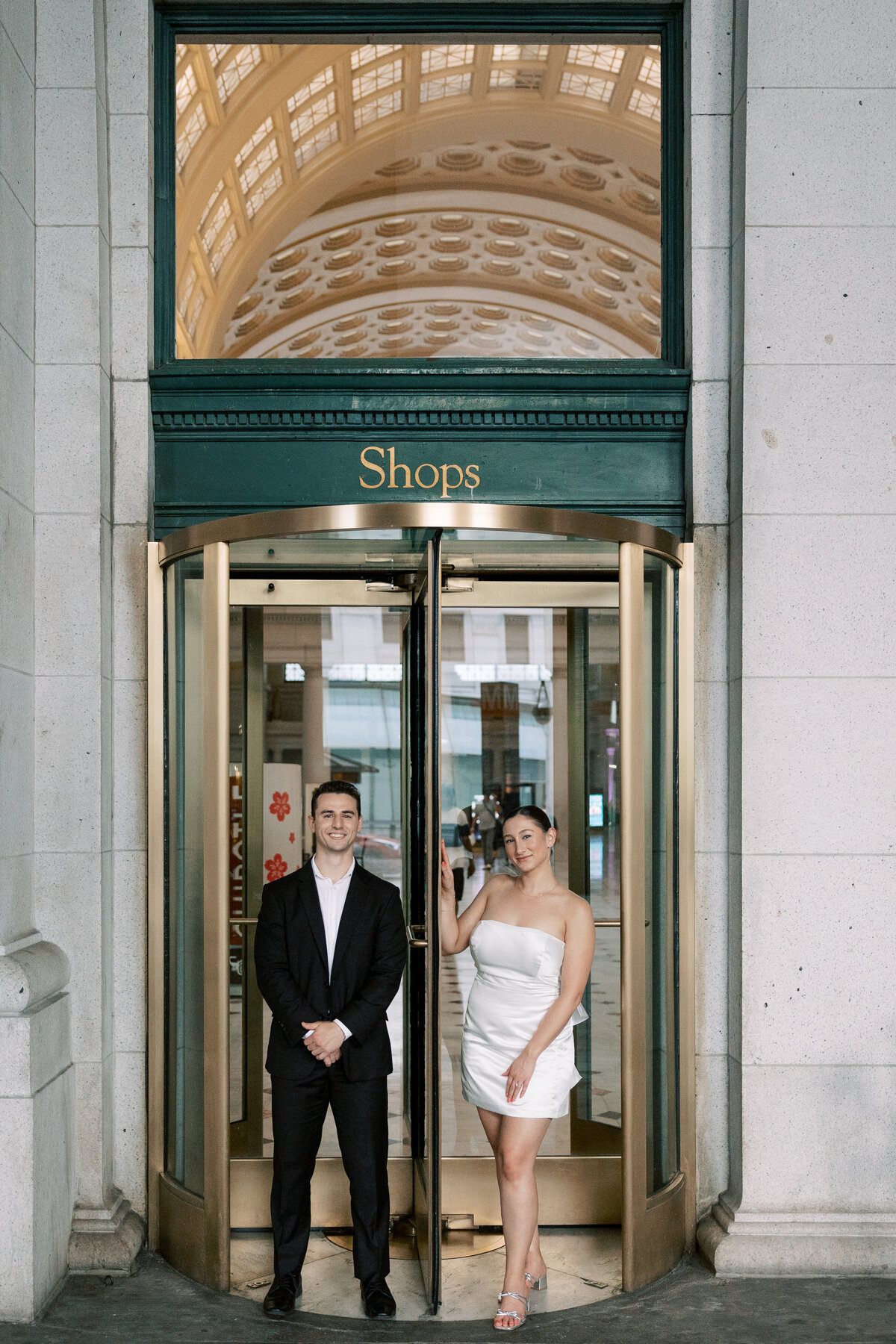 Alexa  Kyle DC Union Station Engagement Session_DC Wedding Photographers_0038