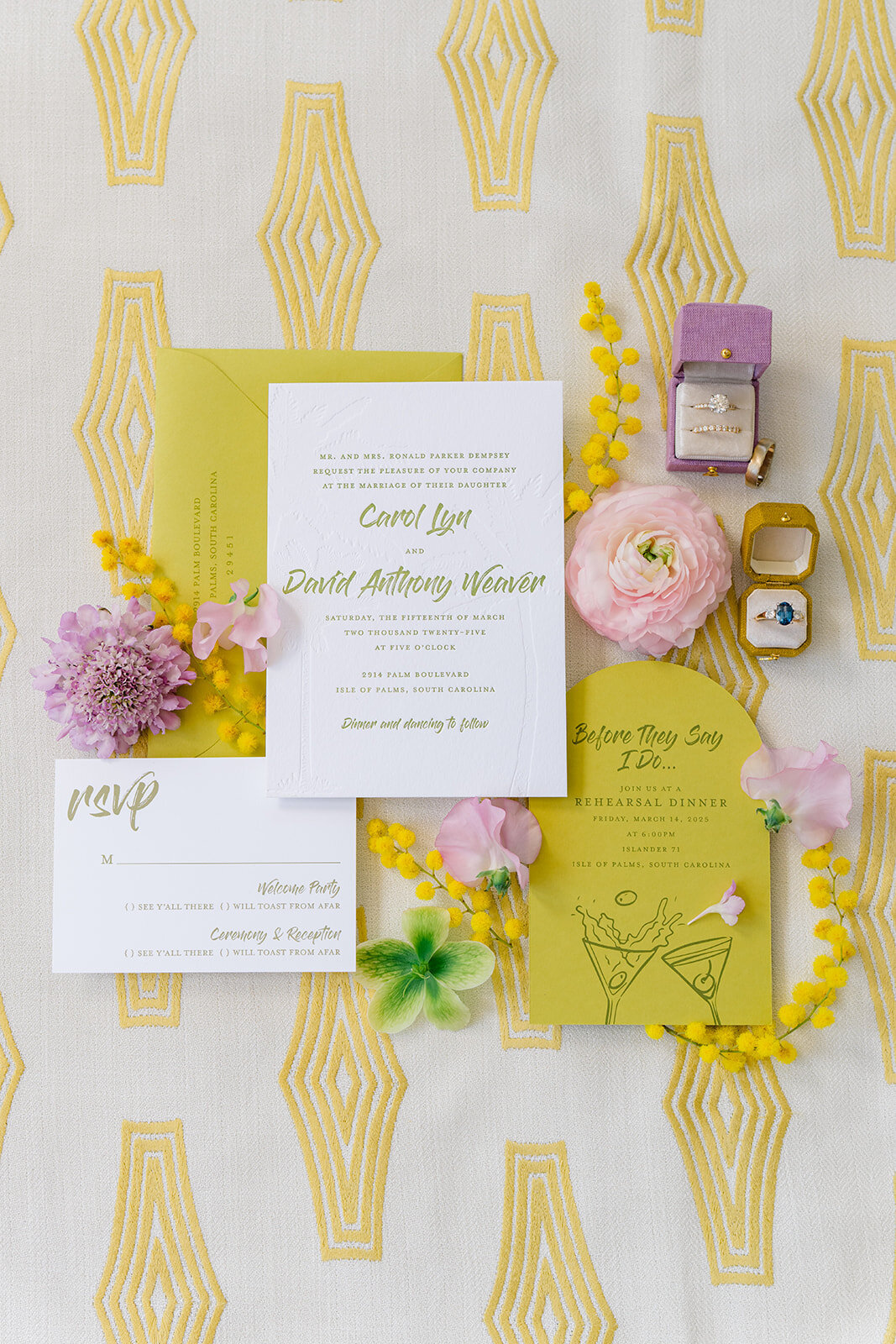 Private_home_wedding_palm_springs_inspired_bright_pink_green_yellow_south_carolina_Wedding_Kailee_DiMeglio_Photography-1
