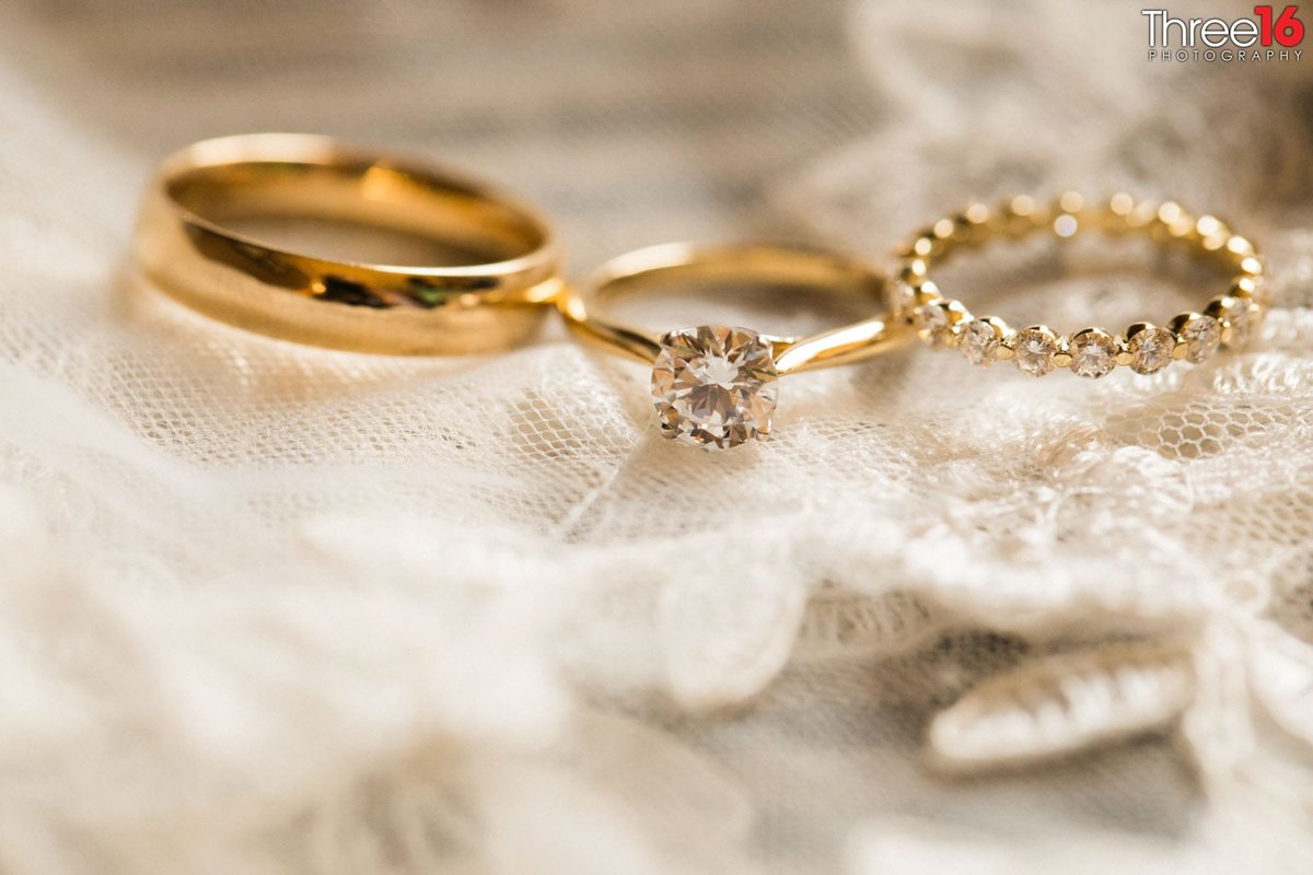 Bride and Grooms wedding rings