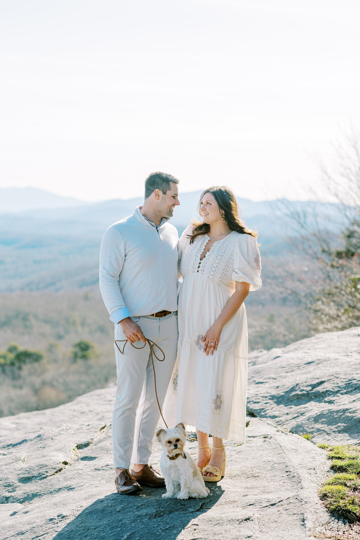 The Fourniers | Grandfather Mountain Engagement-5