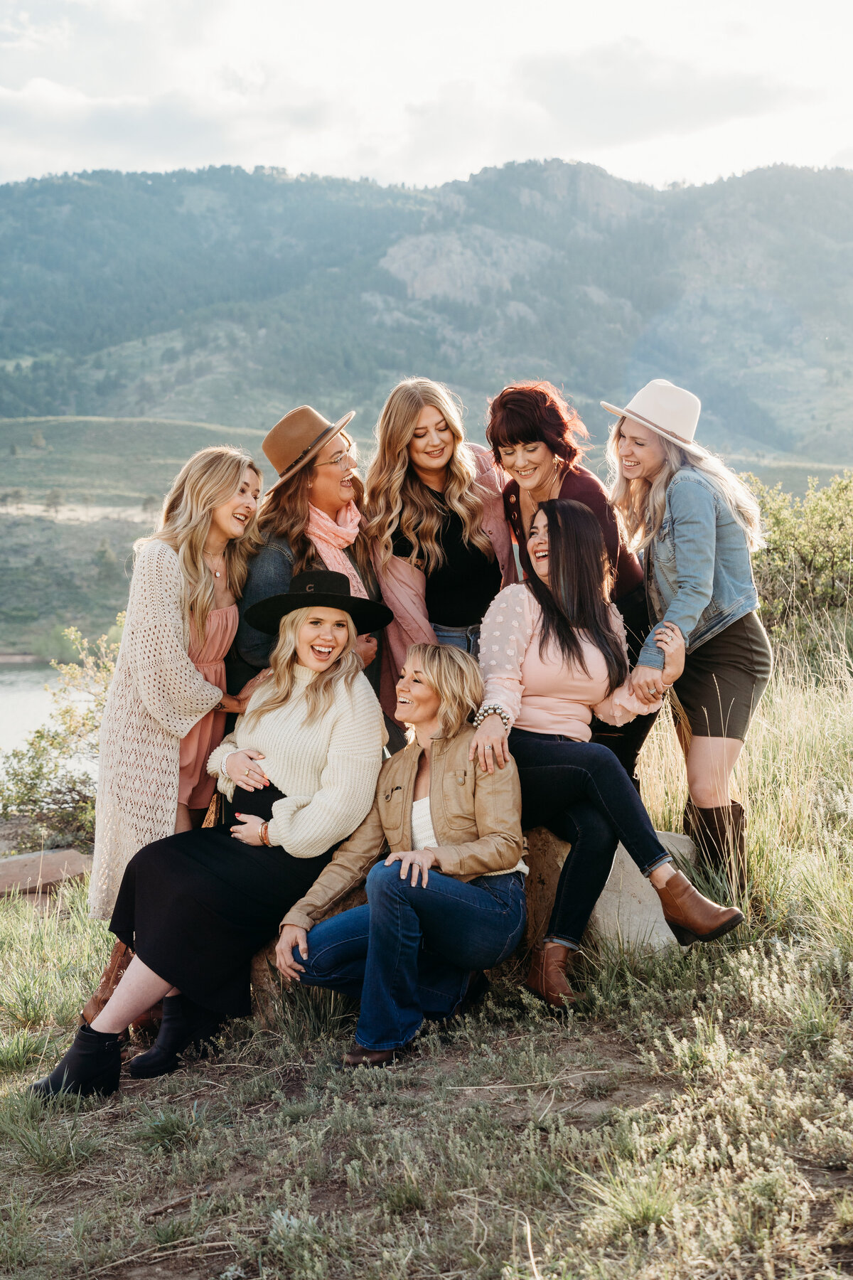 Hair salon branding shoot for Wild and Whimsy at Horsetooth