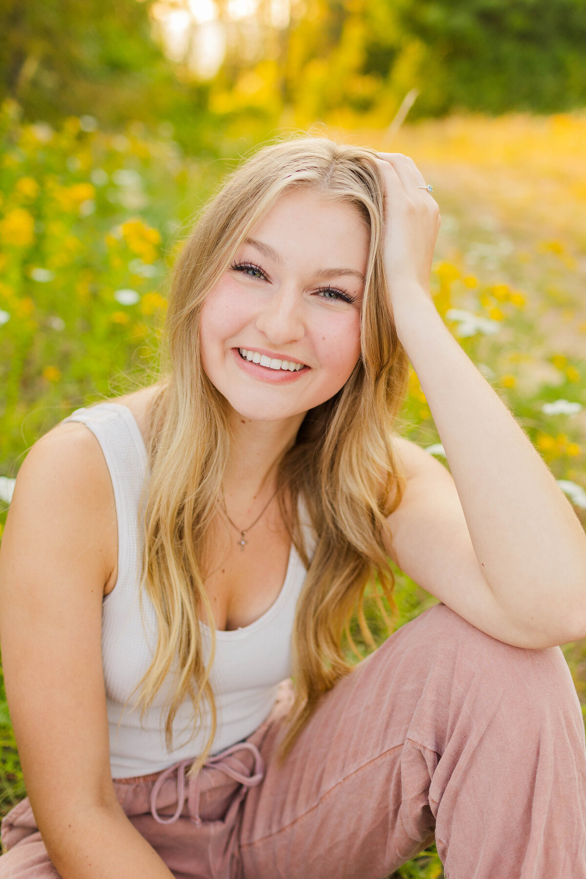 Moscow Mountain Summer Senior Portrait Session-45