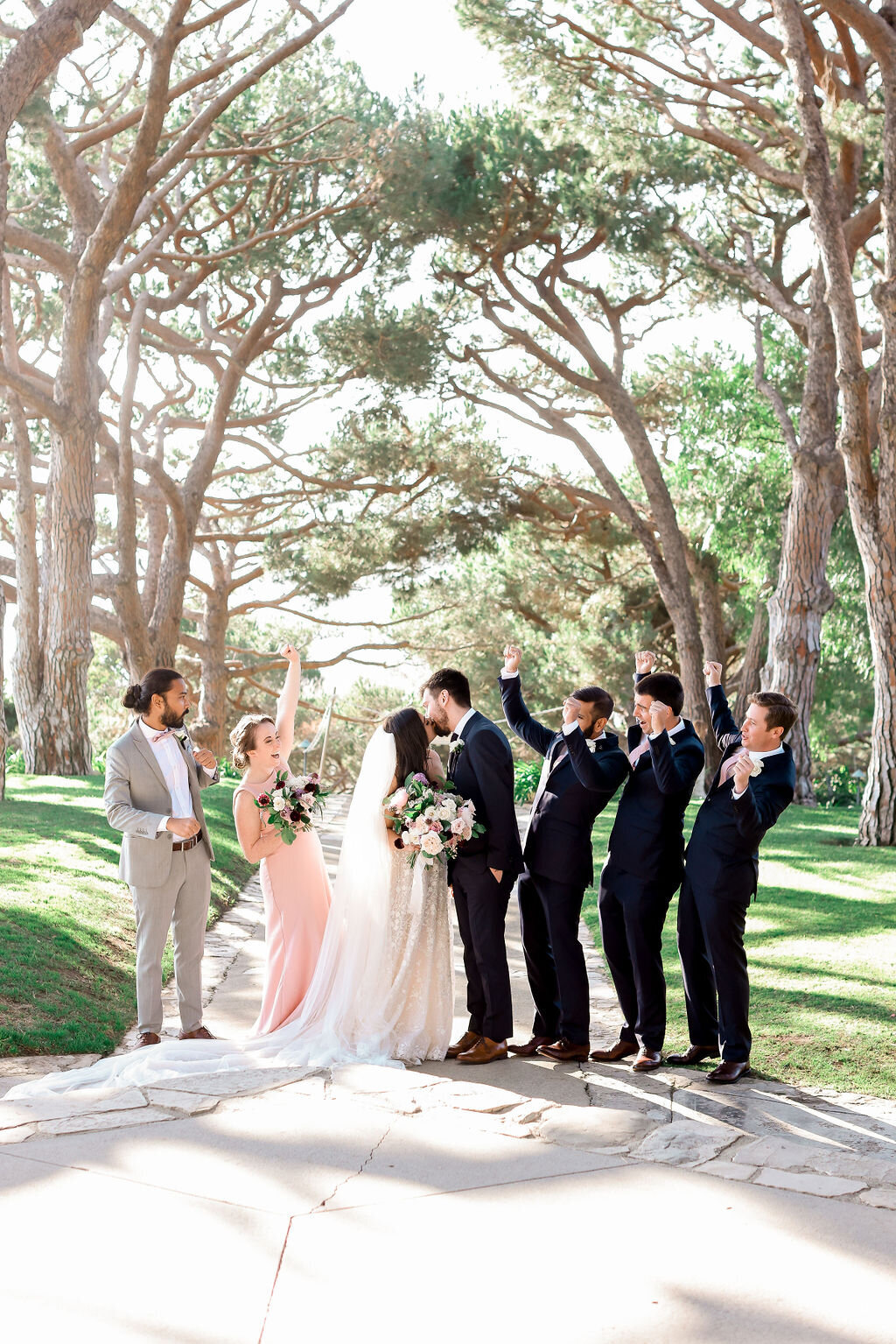 bridal-party-wayfarer-chapel-wedding-california-sarah-block-photography-2