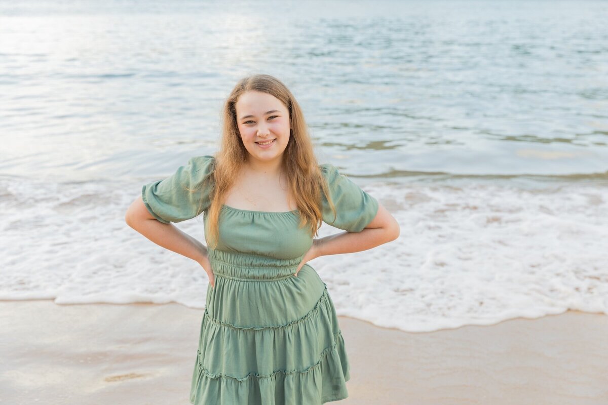 Walking the Shoreline – Kauai Senior Portrait Photographers