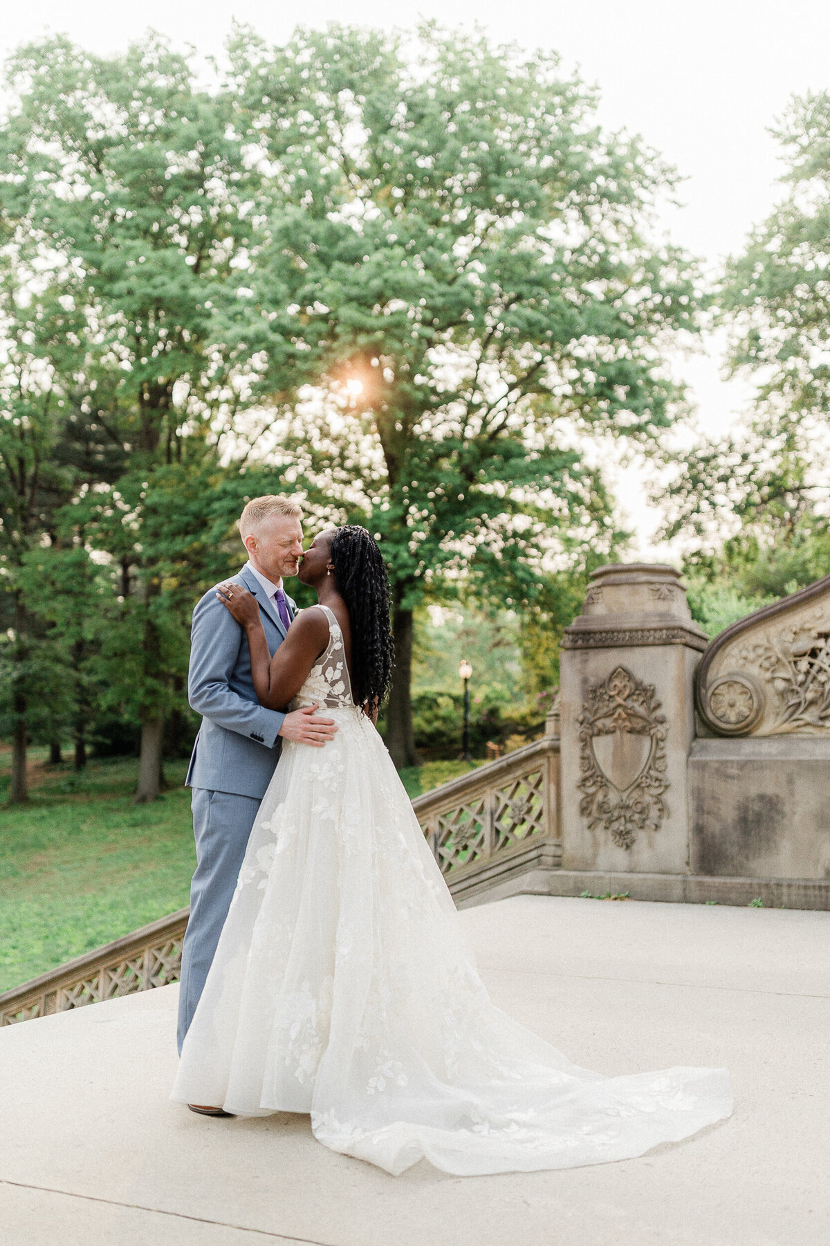 new york central park elopement wedding photo