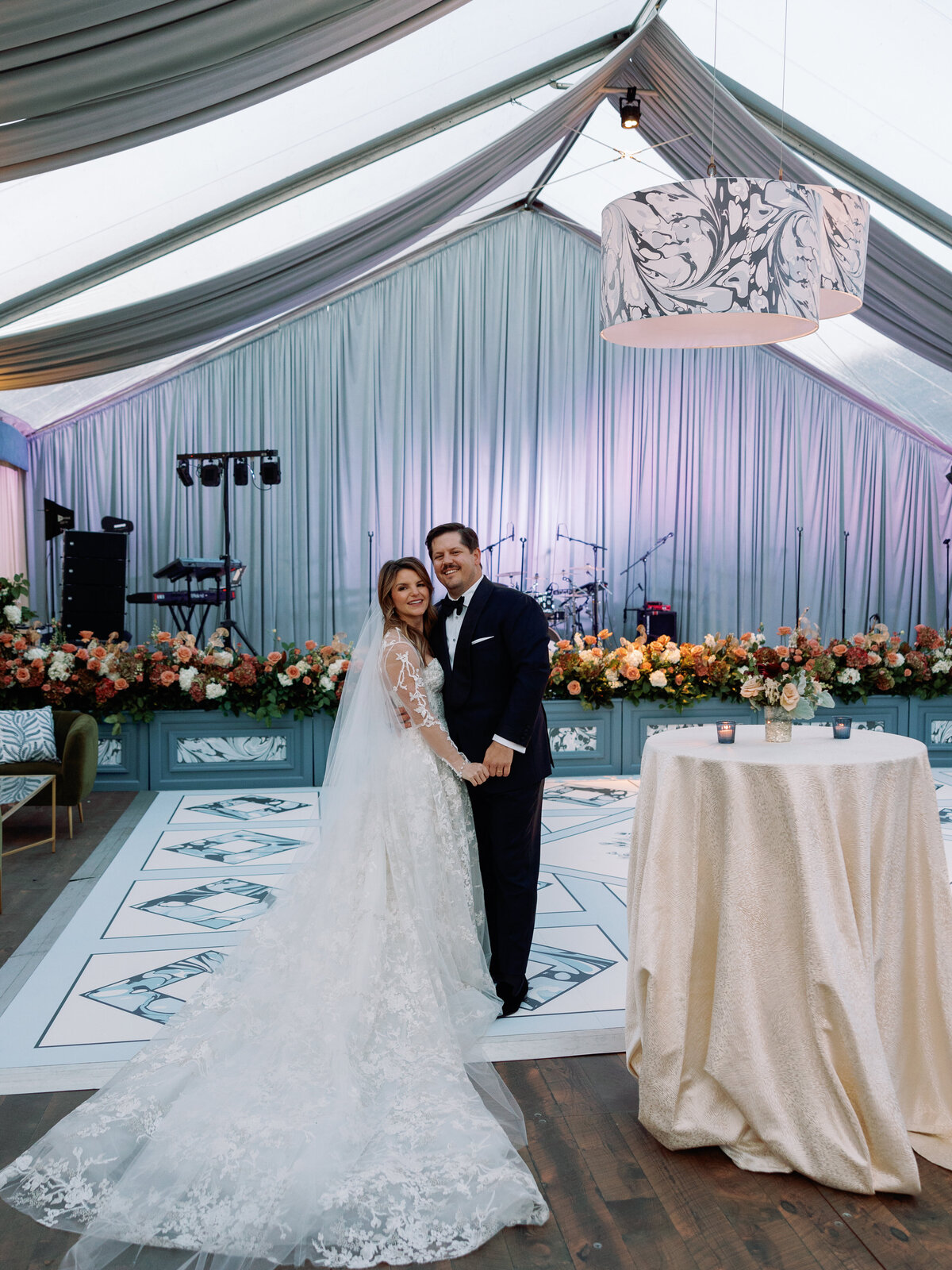High Hampton Wedding luxury tented winter wedding photographer 0077