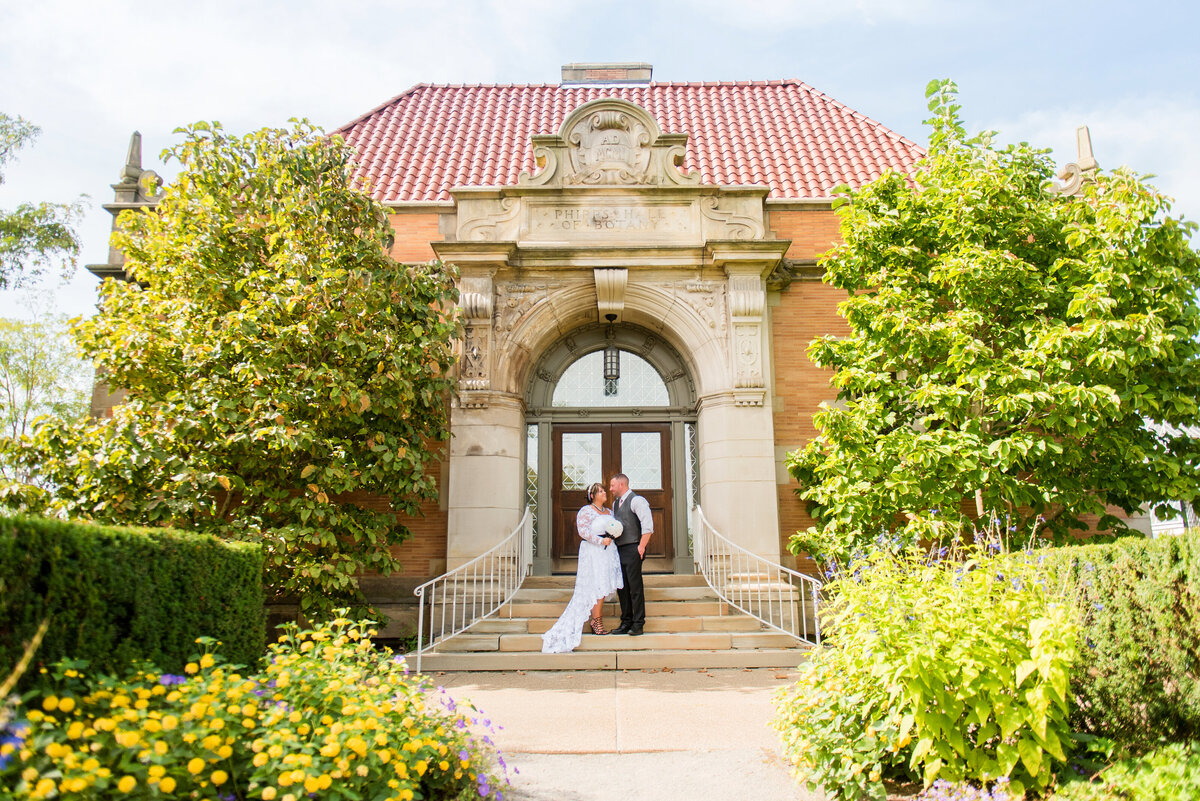 phipps conservatory botany hall wedding picture
