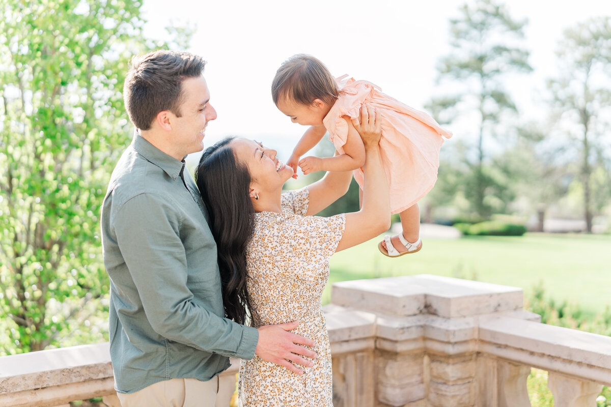 Spring Lilac Family Portraits Highlands Ranch Mansion Flowers Romantic Light and Airy Elena Spraguer Photography0011