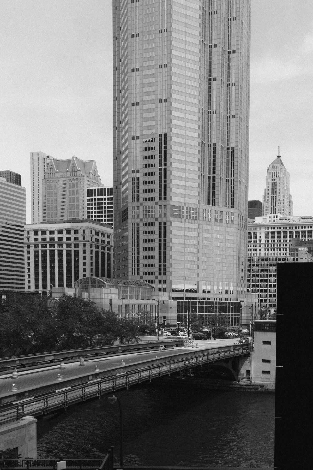 Fashion forward editorial wedding photography captures luxury bridal preparation at NOBU Hotel Chicago, showcasing Lauren Alatriste's sophisticated approach combining editorial excellence with authentic wedding day emotion in magazine-worthy imagery.