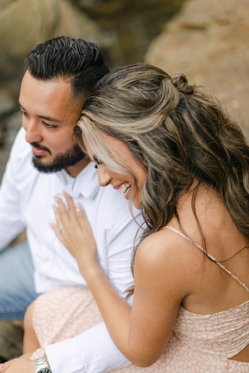 Stone creek engagement photoshoot with Alex Blair