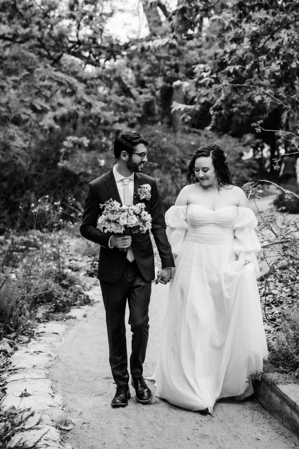 Archer Inspired Photography - Rachel and Alex Wedding - Rancho Los Cerritos Historic Site - Long Beach - Couple Photos-175