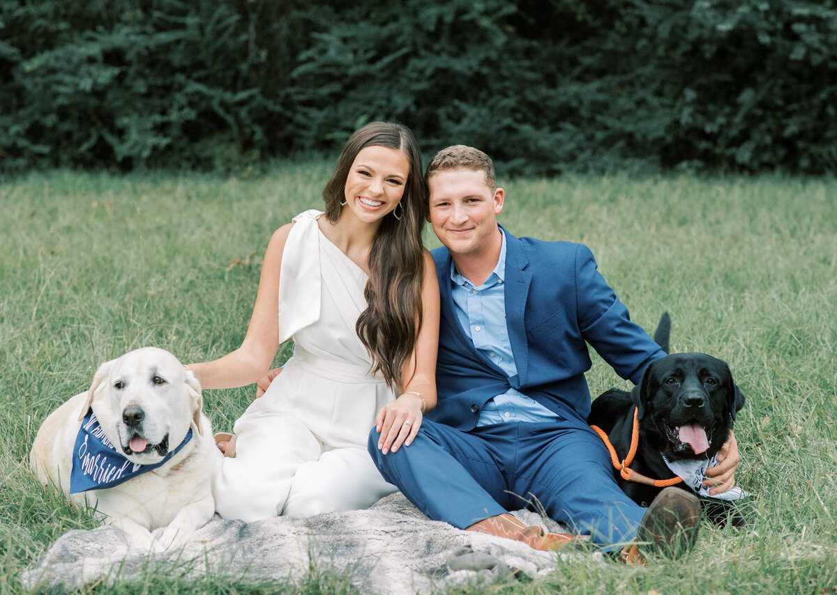Baton Rouge LSU Botanic Garden Engagement-25