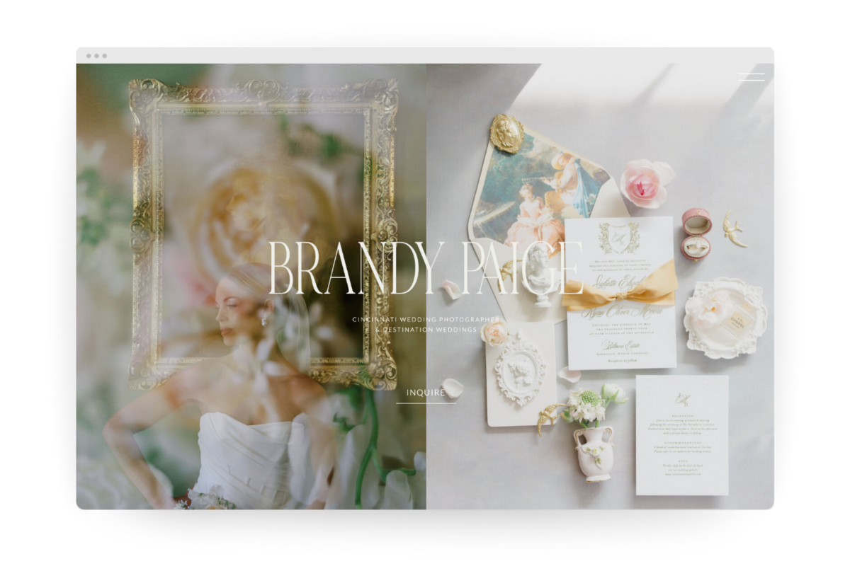 Masculine Showit Website Template Mockup Designed By SEO Expert High Tide Strategy | Ralph Lauren, Old Money-Inspired Branding