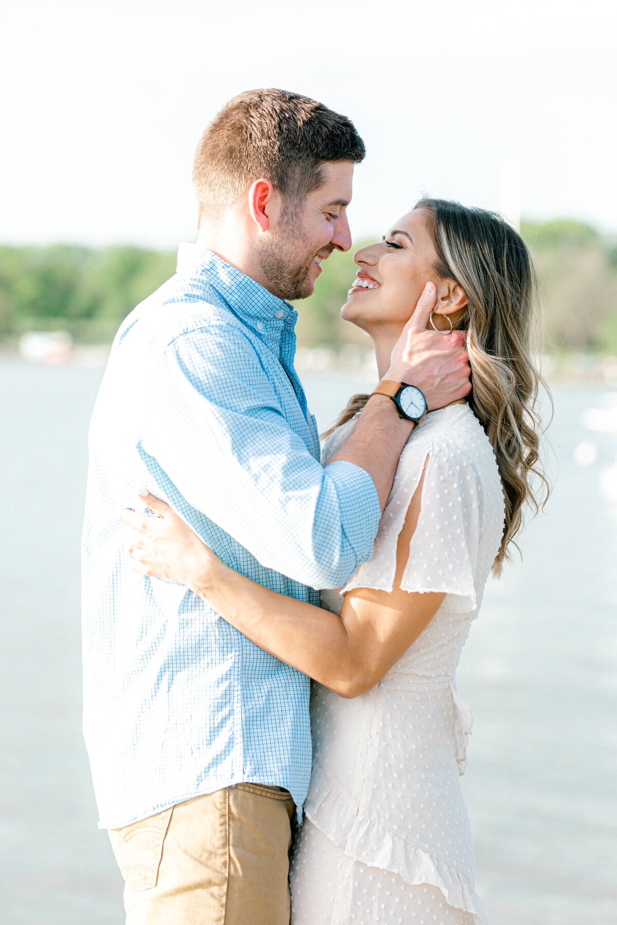 Anna & Brendan White Rock Lake Engagement Session | Dallas Wedding Photographer | Sami Kathryn Photography-11