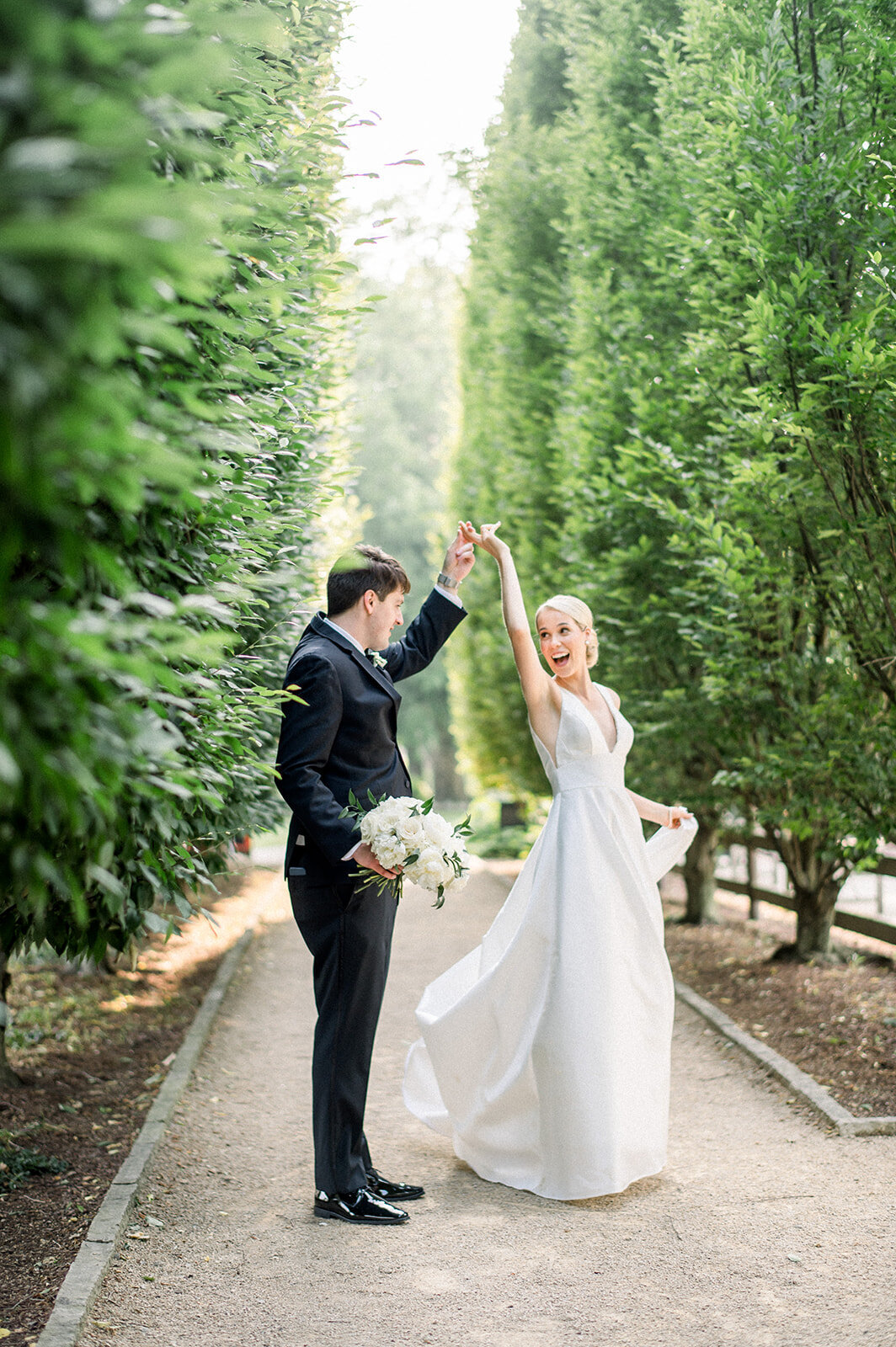 Franklin Park Conservatory wedding in columbus ohio