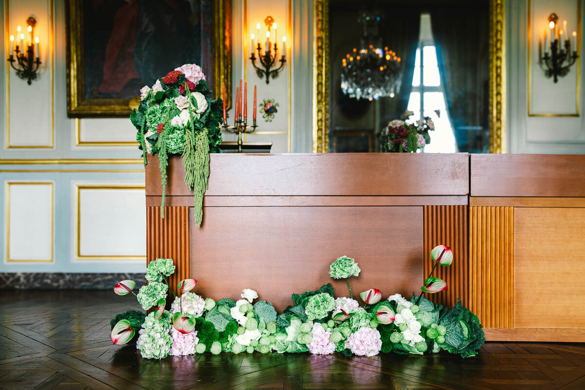 Wedding_Château _Champlâtreux_florist_trend _2025_vegetables_flowers_Capucineatelierfloral167