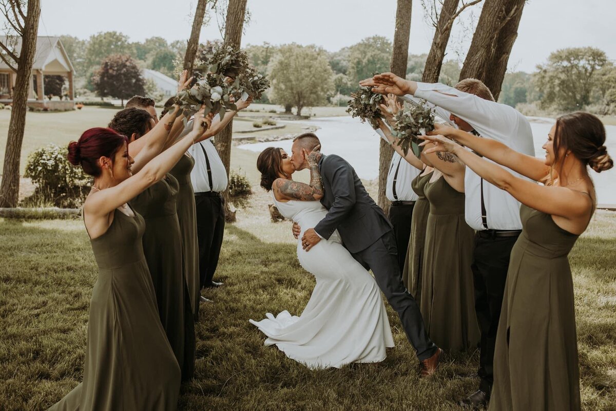 Wedding in Mogadore, Ohio
