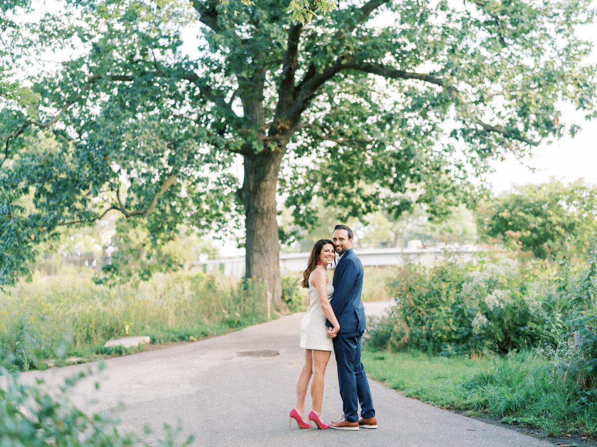 Lincoln Park Chicago Fall Engagement Session Highlights | Amarachi Ikeji Photography 15