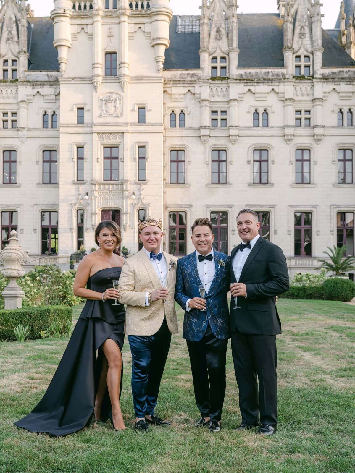 Destination wedding in France - Chateau Challain - Serenity Photography - 68