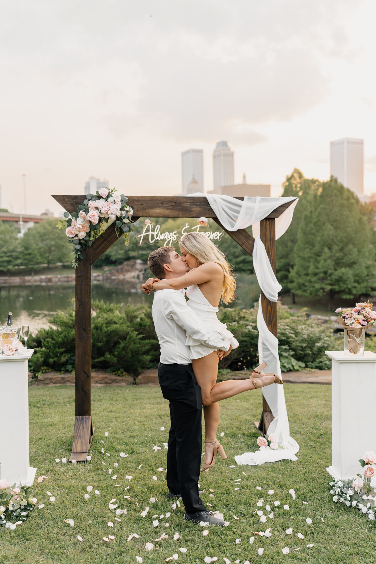 Tulsa Engagement Photos | Oklahoma + Destination Wedding Photographer | Madelyn Price Photos - Tulsa Wedding Photographer