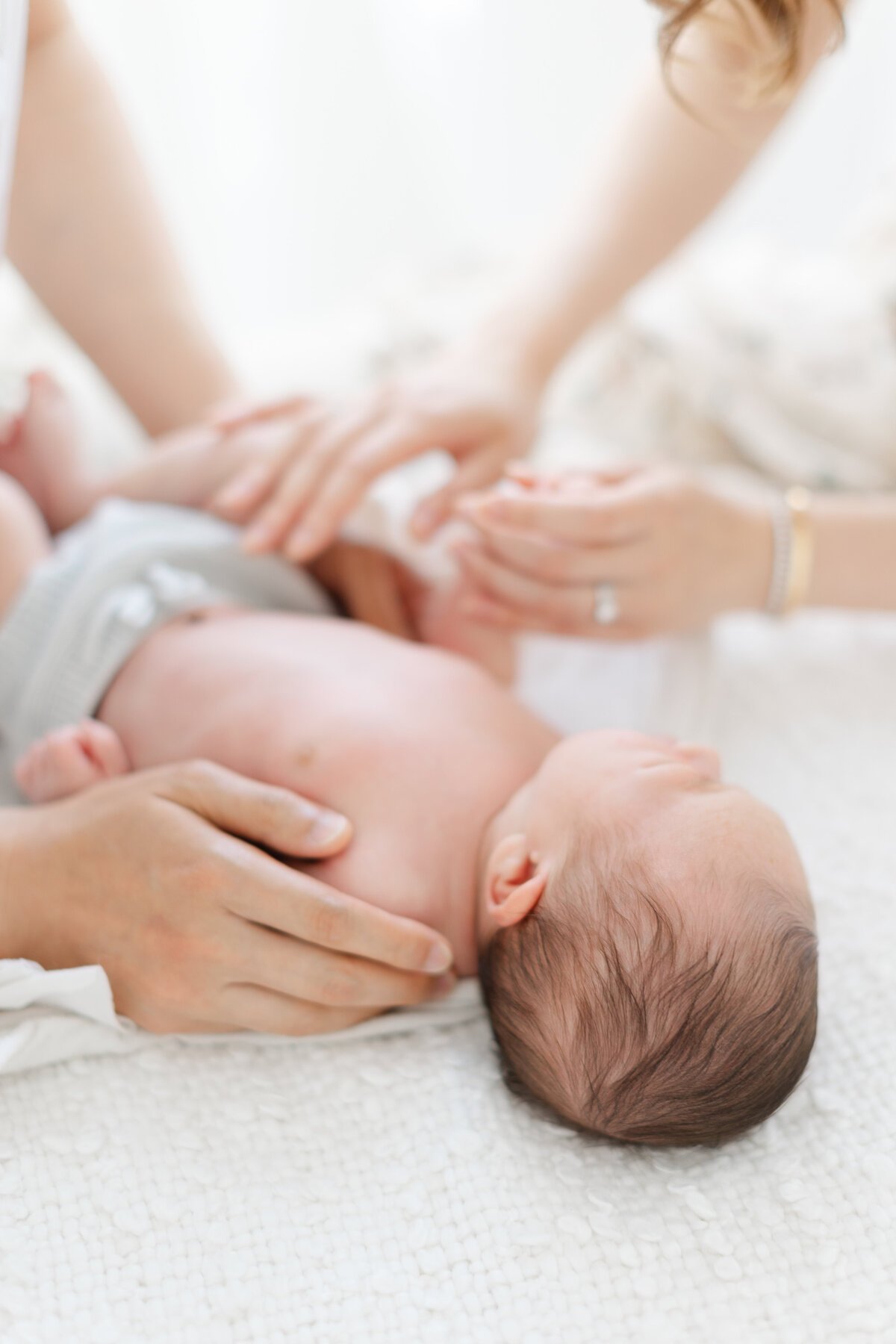 Newborn photography session at a Philadelphia photography studio - 22