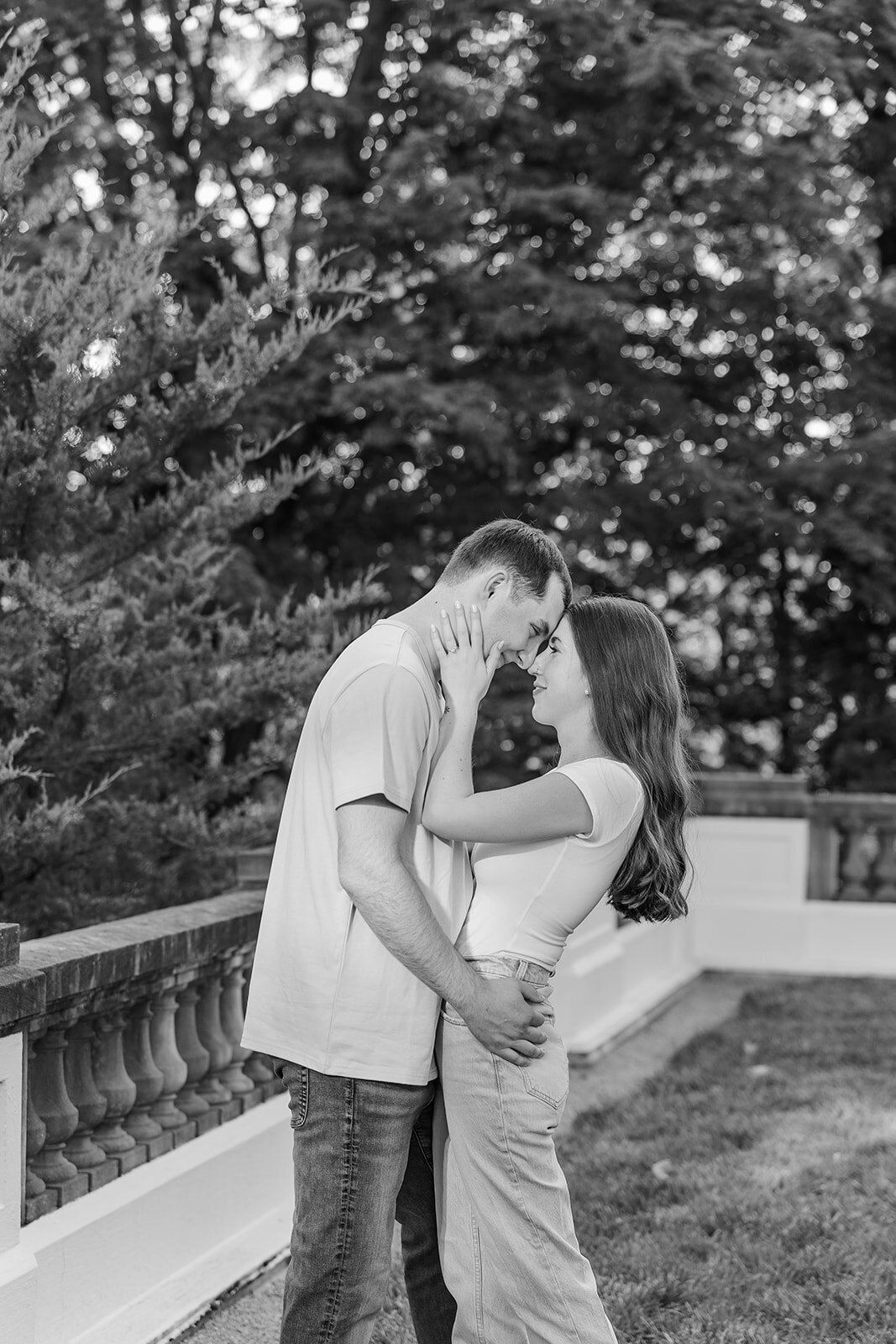 Alexis Fox Photography + Indianapolis + Indiana + Engagement Session + Newfields (18 of 37)