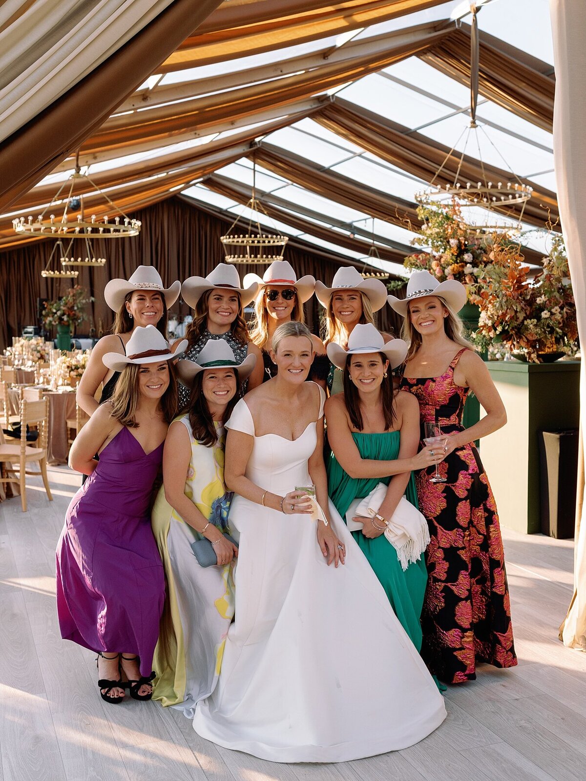 Custom tented wedding celebration with fall Ralph Lauren vibes at private polo farm in Aiken, South Carolina by Sarah Bradshaw_0227