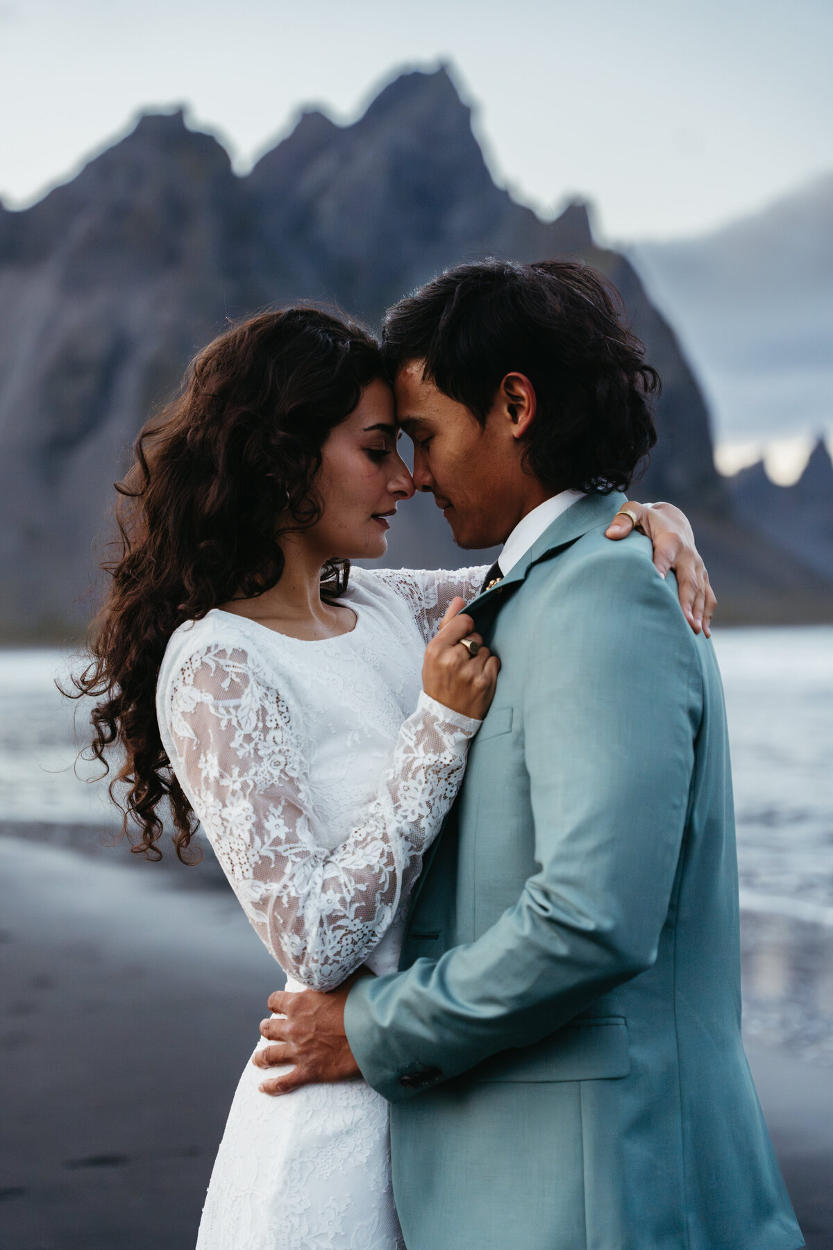 Stokksnes Beach Iceland Elopement