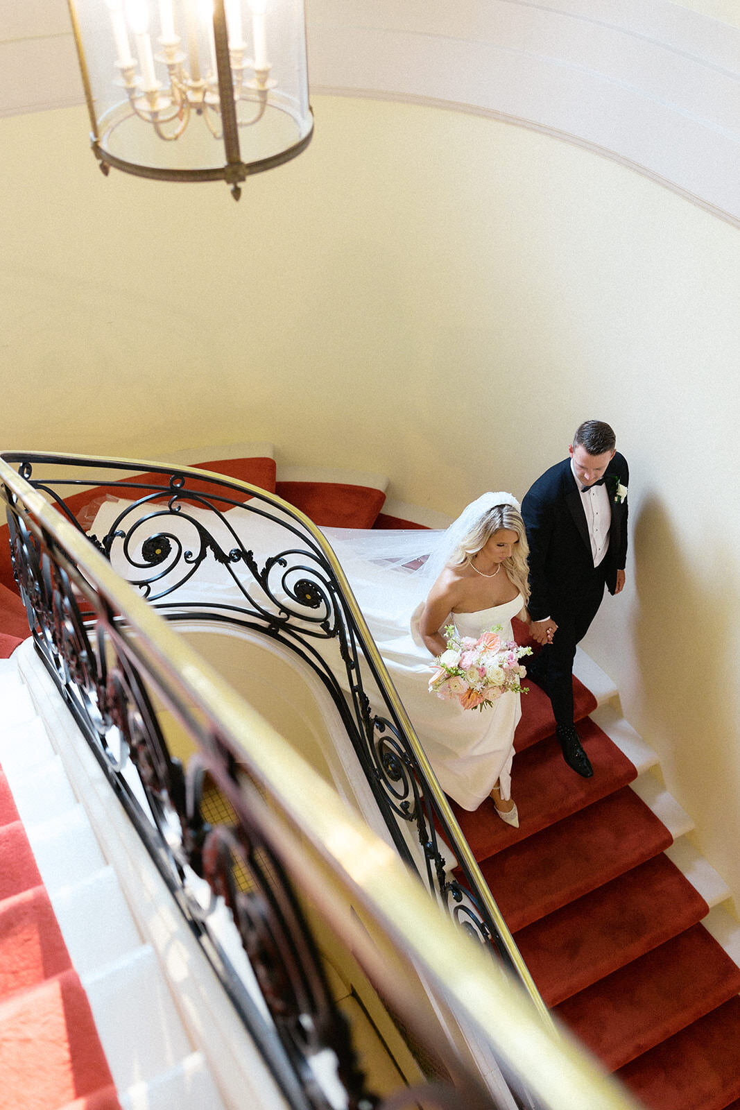 Pink destination wedding in newport-Halie Child Photography-51