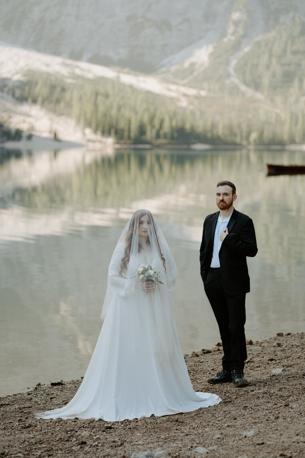 Adventure elopement at the Dolomites in Italy
