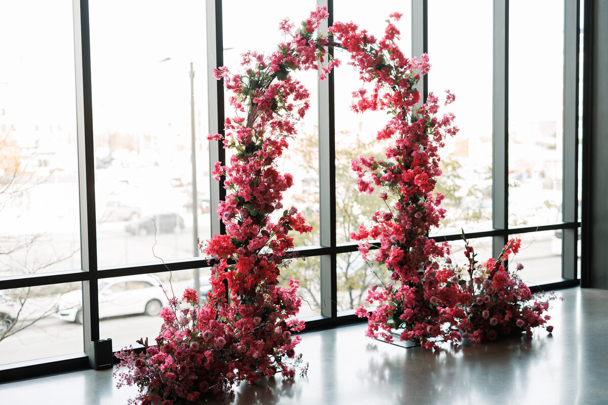 bold color block wedding gather at deer district milwaukee -31