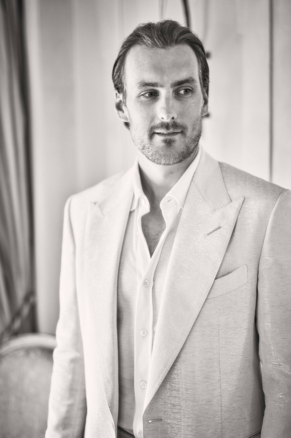 Ryan Pulock at his wedding