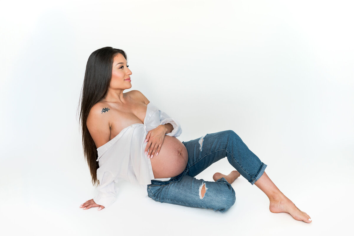 Austin Texas Maternity Studio Photo