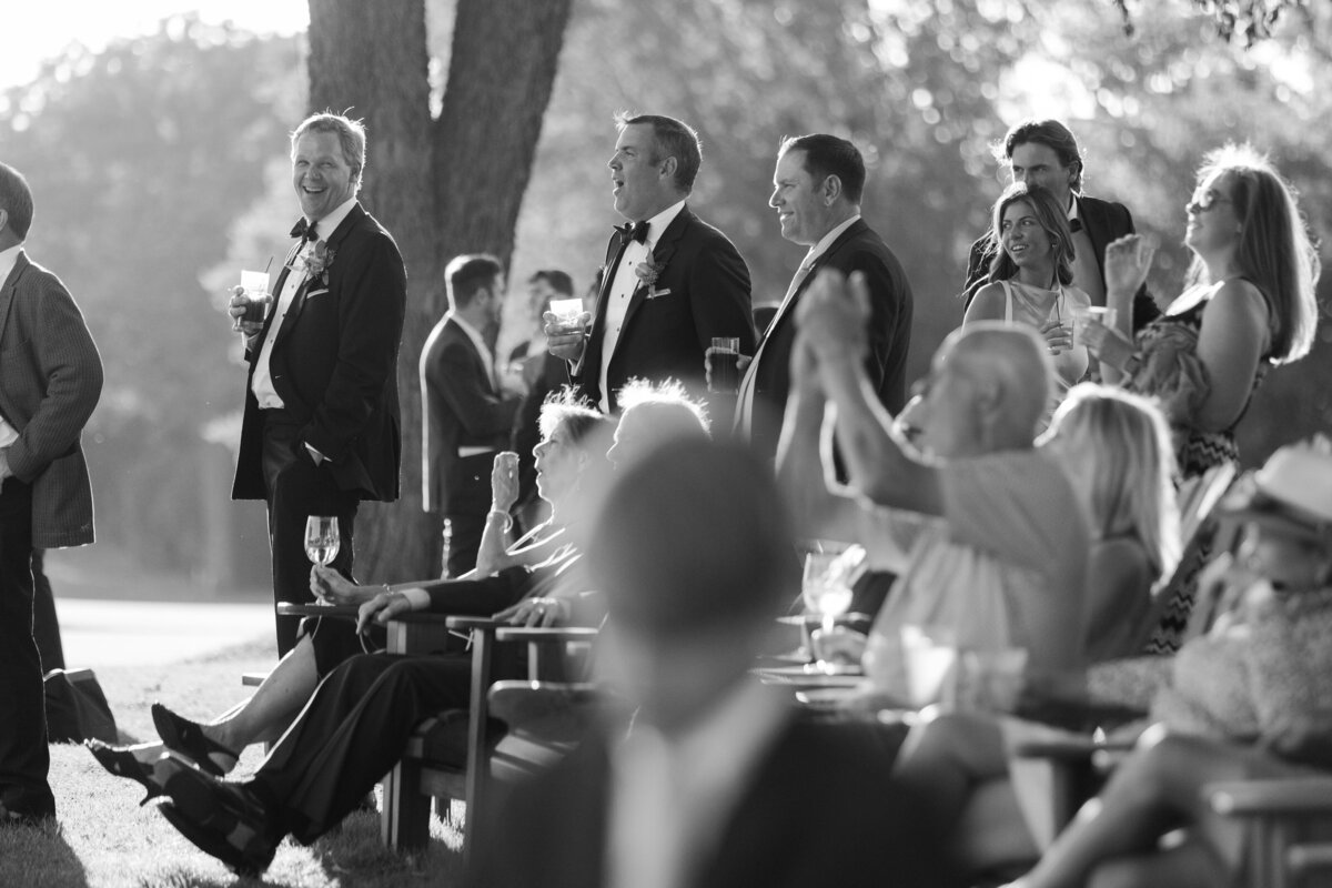 Cocktail Hour at Skokie Country Club Wedding