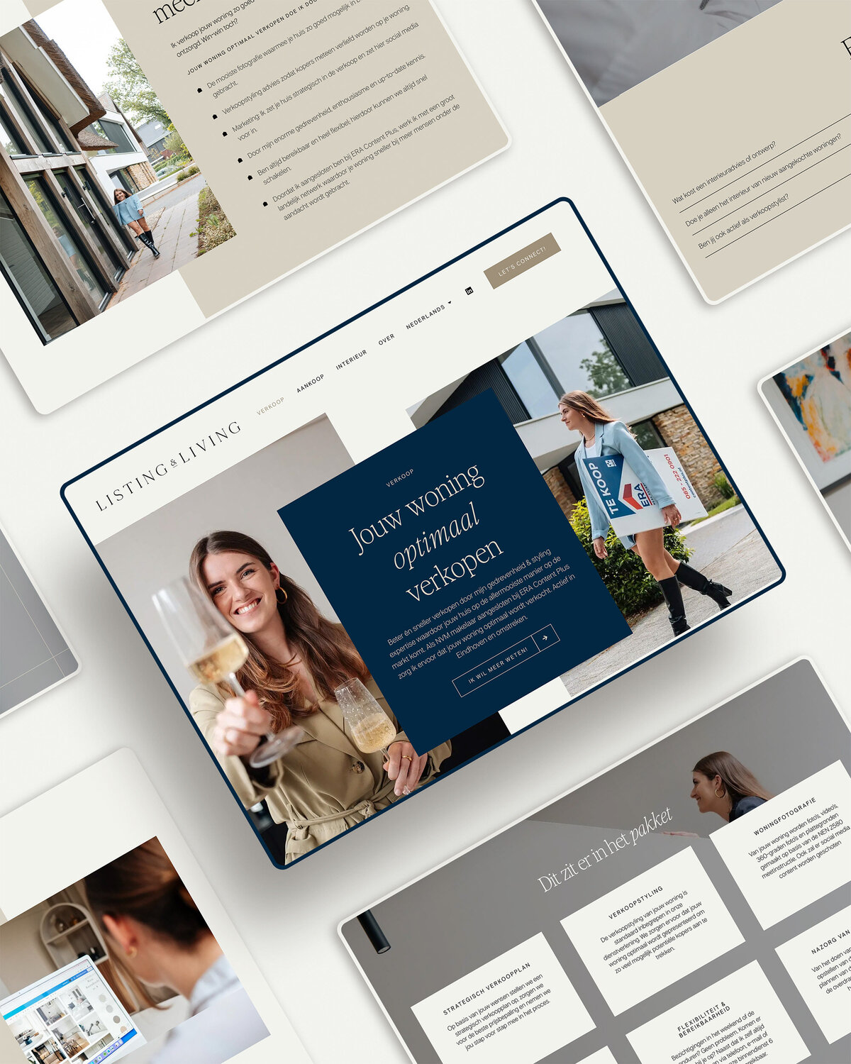 Verkoopbegeleiding met interieurstyling