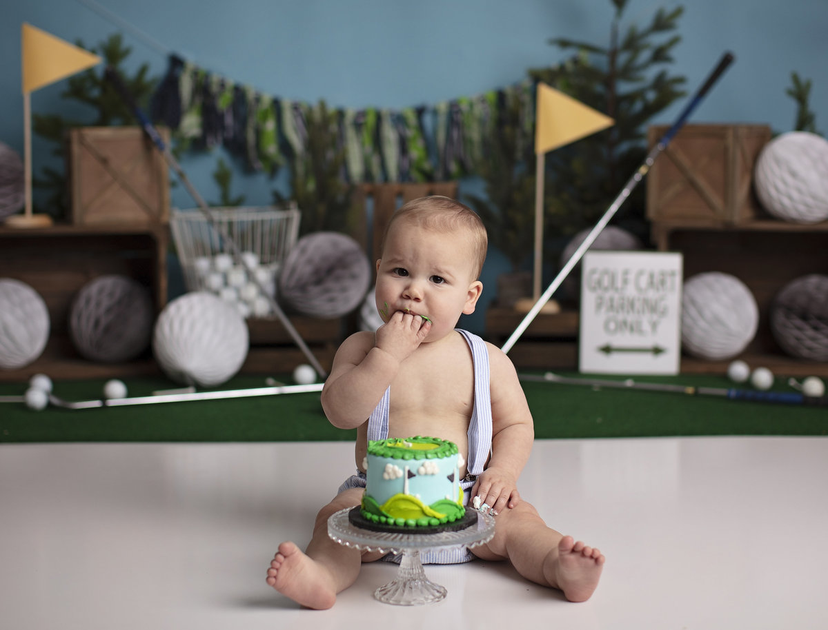 Cake Smash one year, first birthday