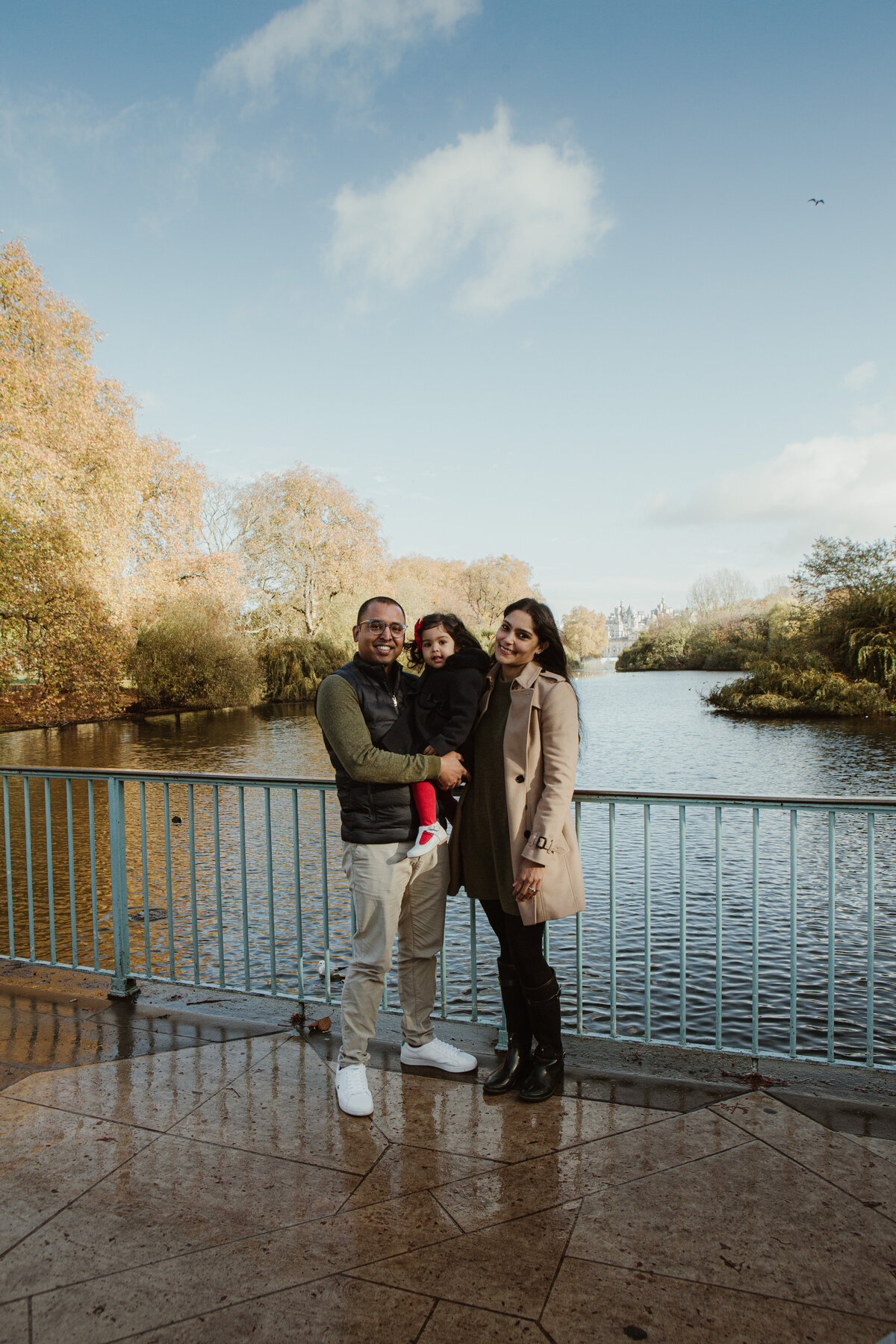 Perfect day sight seeing in London for this family photoshoot