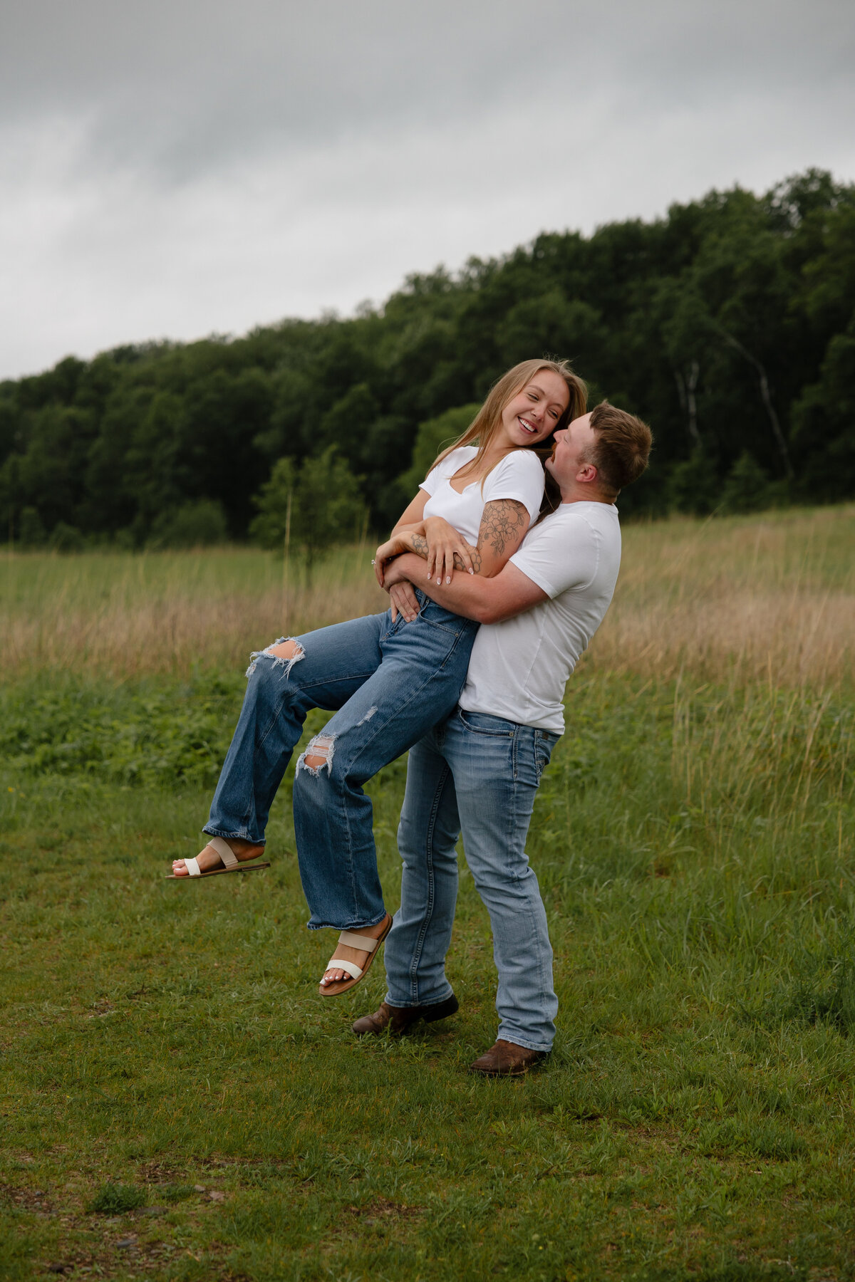 Alicia and Zach's Scandia, Minneosta Engagement Photography-36