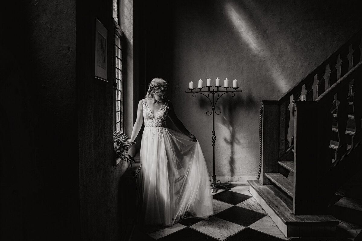 bruidsfotografie kasteel Dussen