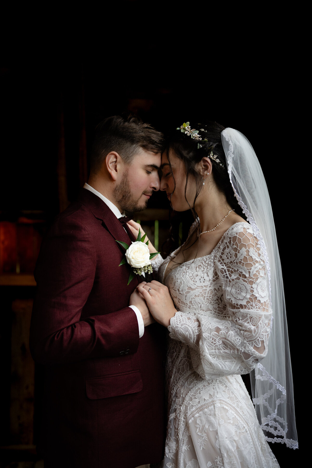 Photo de mariage La Seigneurie St Cutbert Couple