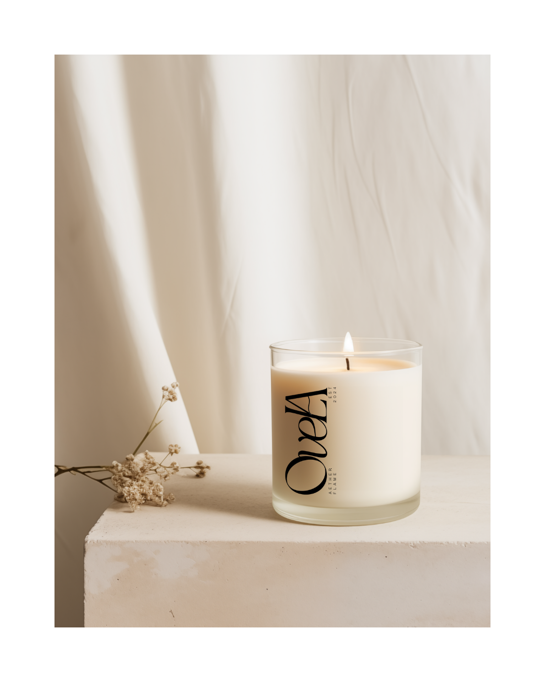 14 CANDLE MOCKUP FOR OVELA - ERIKA MARAM DESIGN STUDIO