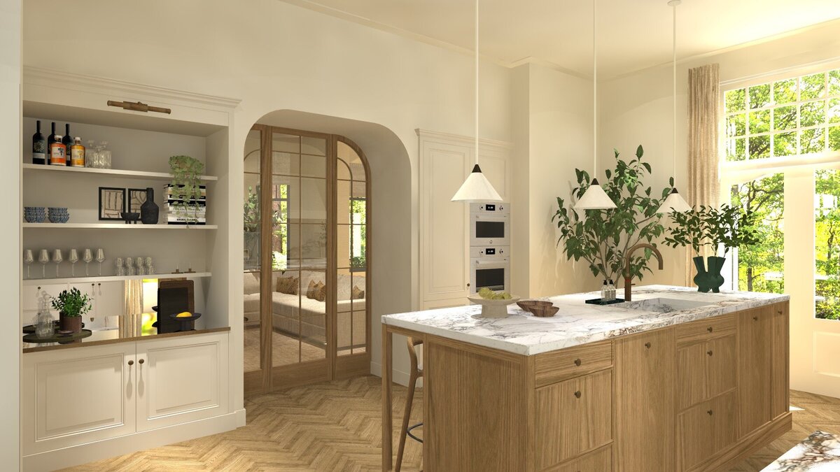 PC Hooft, Hilversum - V02 - Keuken
