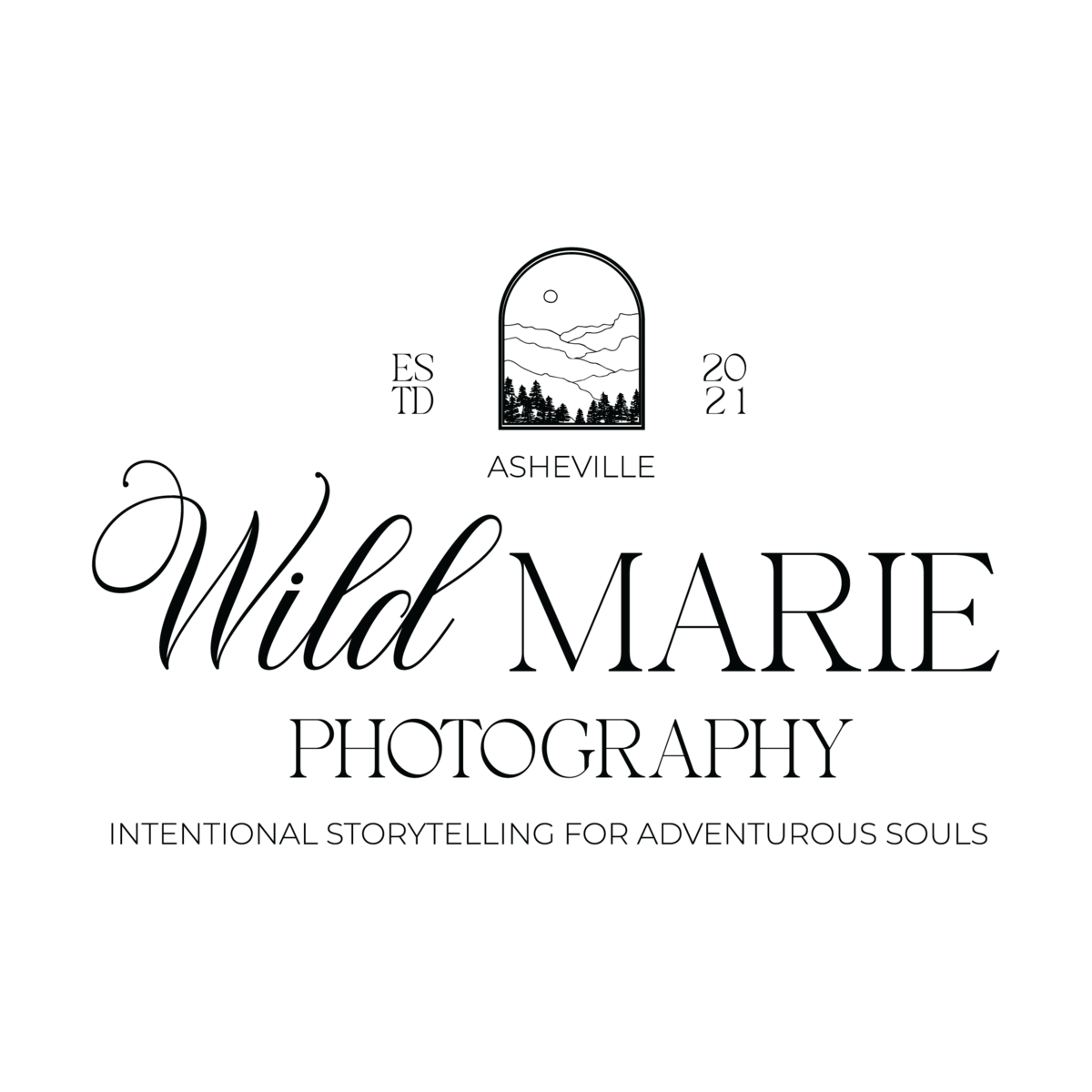 Wild Marie BW logos-01
