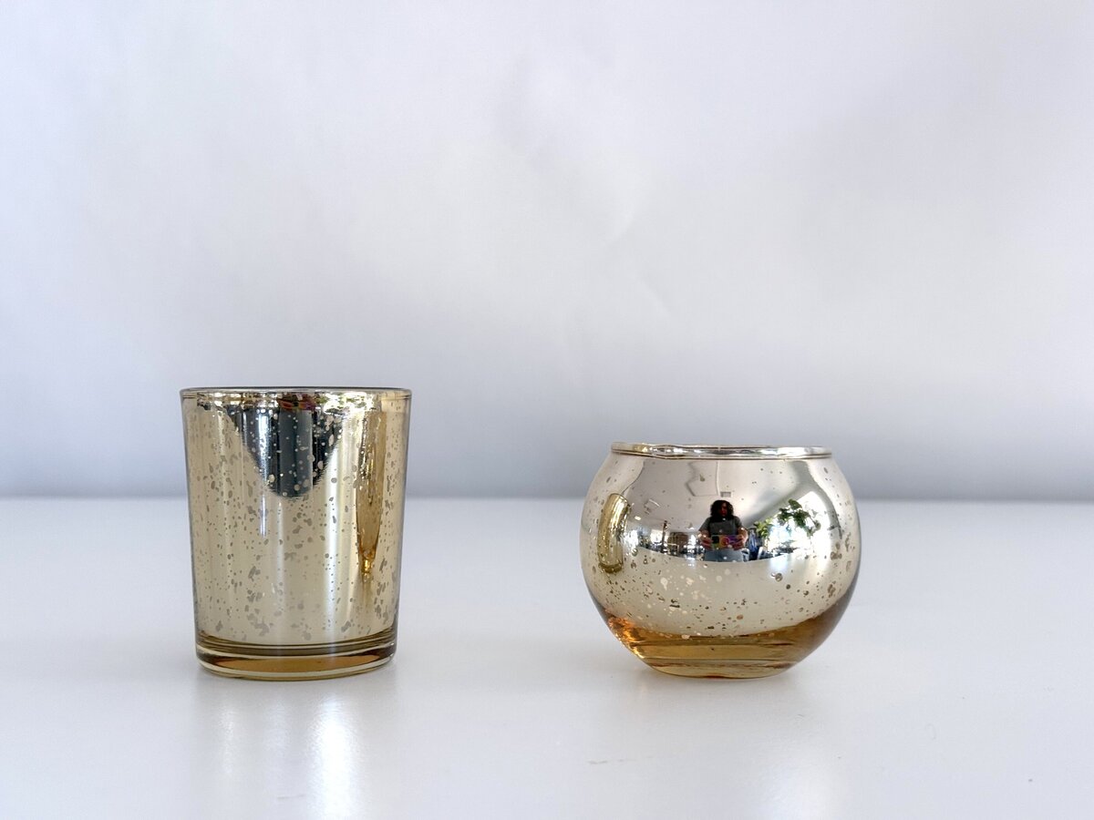gold votive corporate and wedding event rental austin texas
